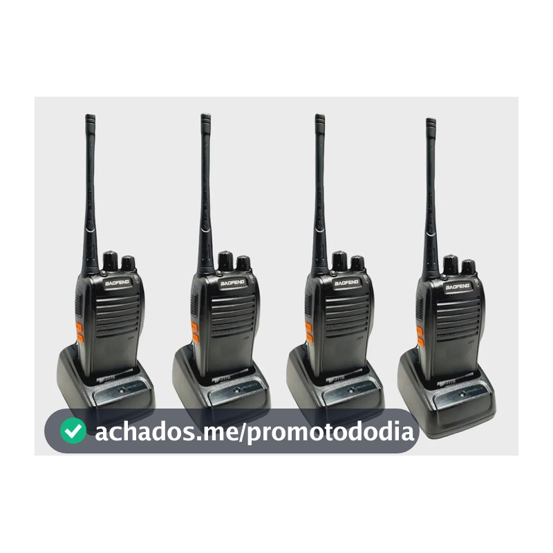 4 Radio Baofeng 777s Comuncador 16 Ch 12km Ht