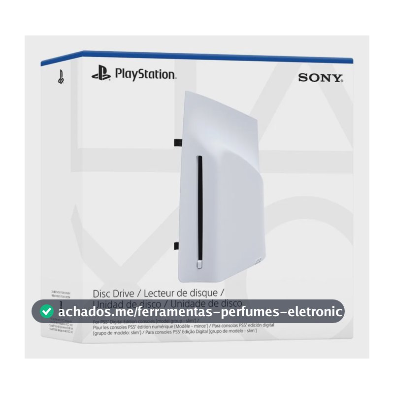 Unidade De Disco Playstation 5 Slim Cor Branco