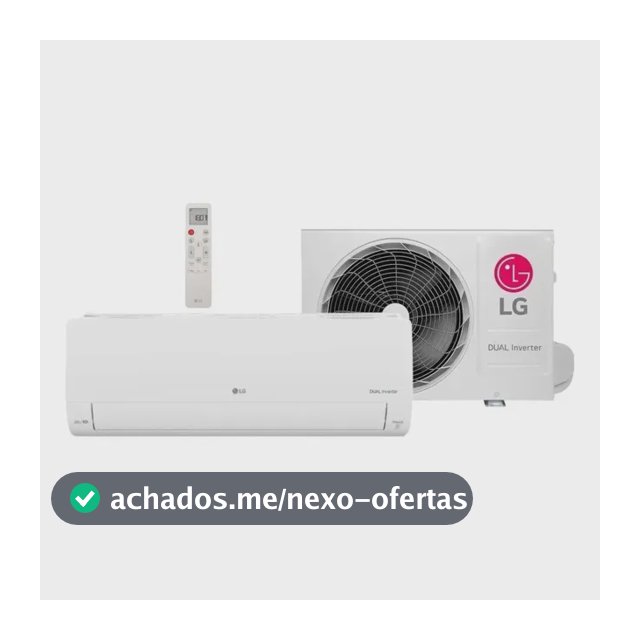 Ar Condicionado LG Dual Inverter Ai Voice 12000 Btus Qf Branco