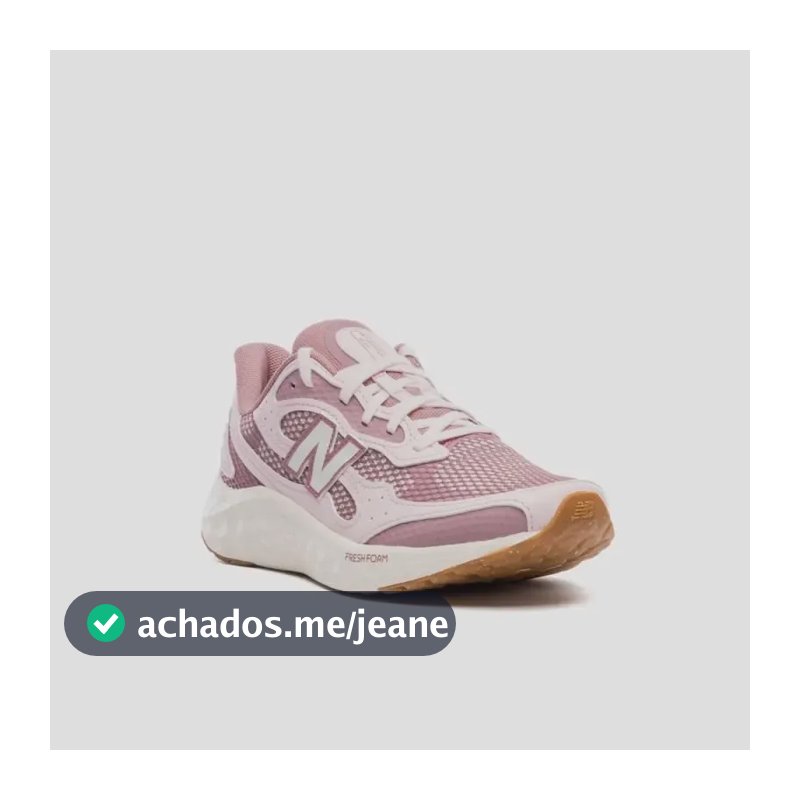 Tênis Feminino Fresh Foam Arishiv4 New Balance Rosa-claro Liso 37 Br