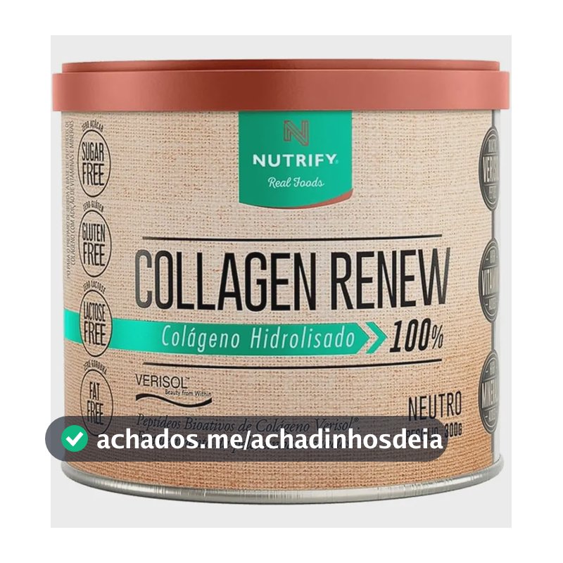 Collagen Renew Sabor Neutro - Nutrify 300g