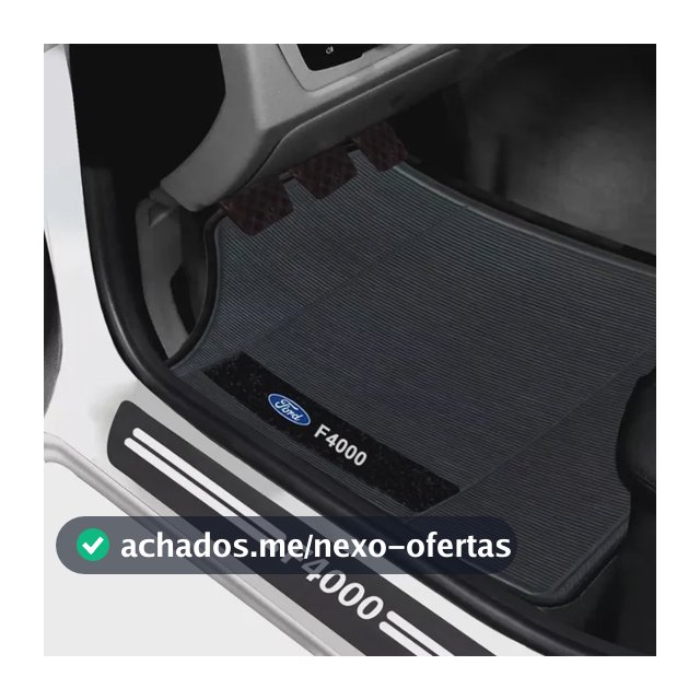 Kit Tapete E Soleira De Porta Ford F4000