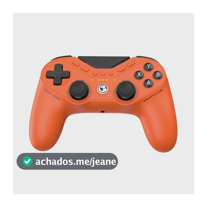 Comando GameSir Tarantula 8K para PC com Joysticks Mag-Res e Hall Gatilhos