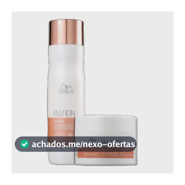 Kit Wella Professionals Fusion Duo Treat (2 Produtos) Blz Única