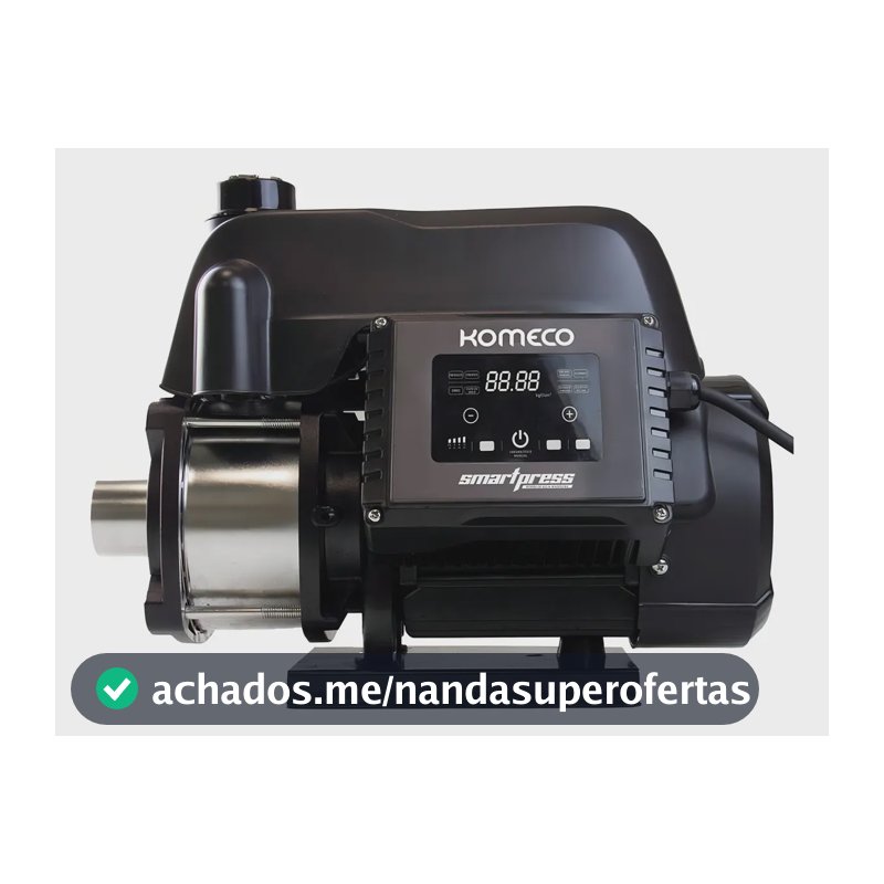 Bomba Inversora De Água Pressurizadora Komeco Smartpress 37