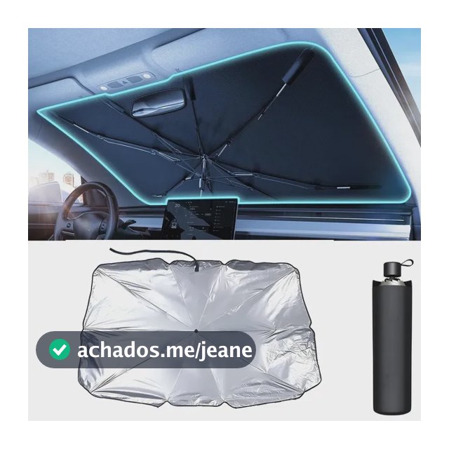 Quebra Sol Para Brisa Carro Protetor Solar Quebra Sol Eletro