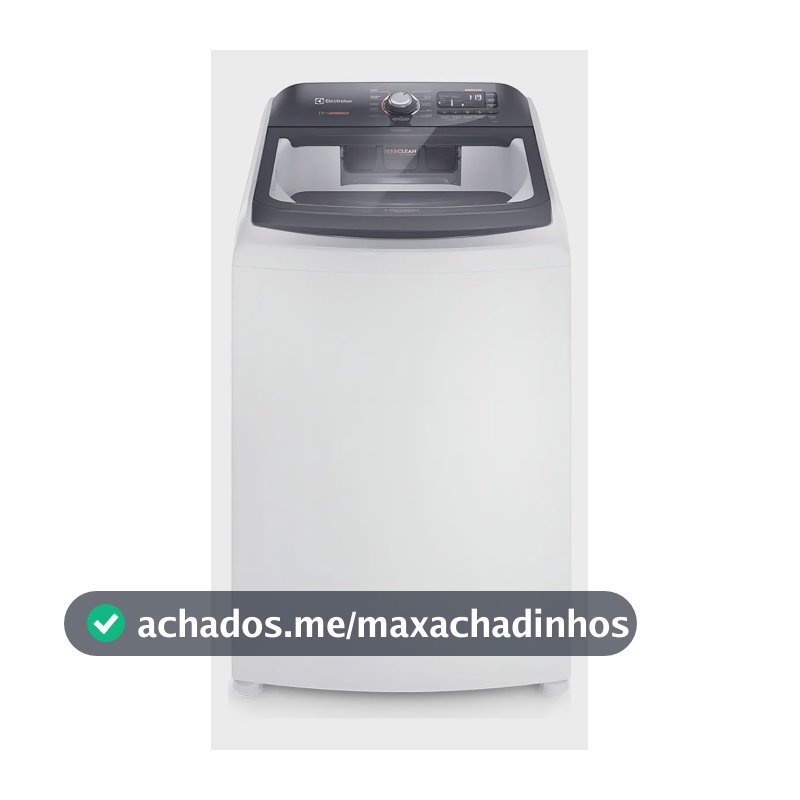 Máquina de Lavar 15kg Electrolux Premium Care com Cesto Inox, Jet&Clean e Time Control LEC15