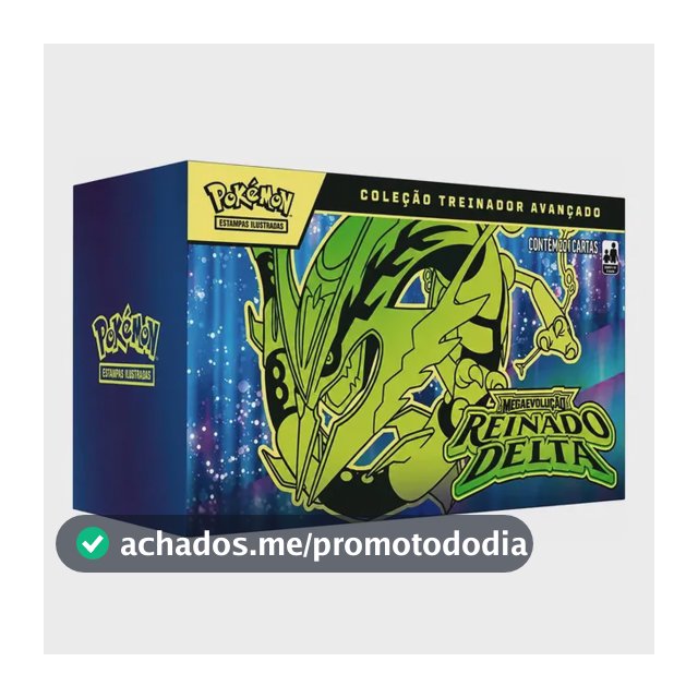 Etb Treinador Avançado Reinado Delta Portugues Pokemon Português