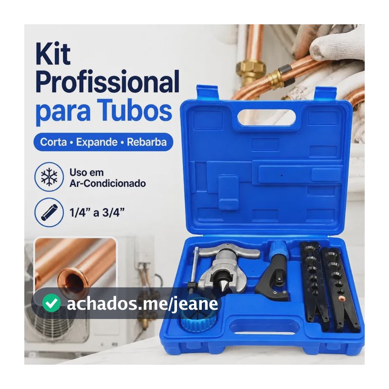 Flangeador Excêntrico 1/4 A 3/4 Flangeador Cortador