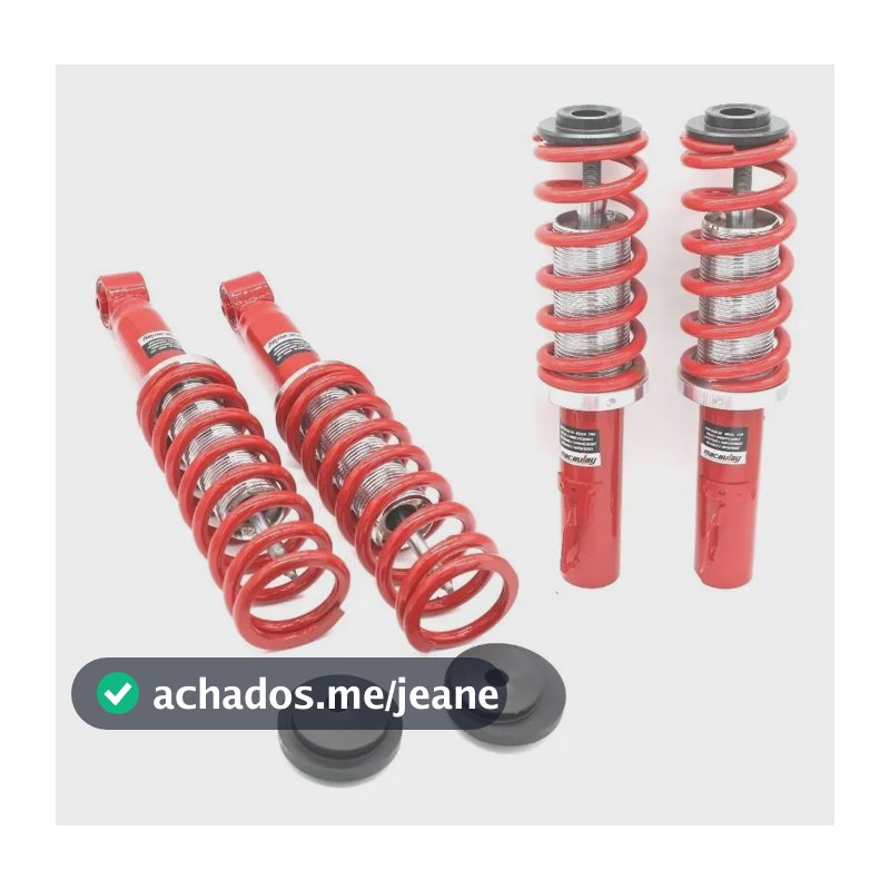 Kit Suspensão Rosca Super Slim - Gol G5 G6 G7 Completa