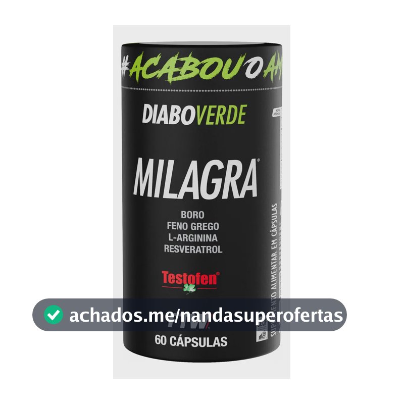Milagra Pote 60 Cáps FTW - DIABO VERDE