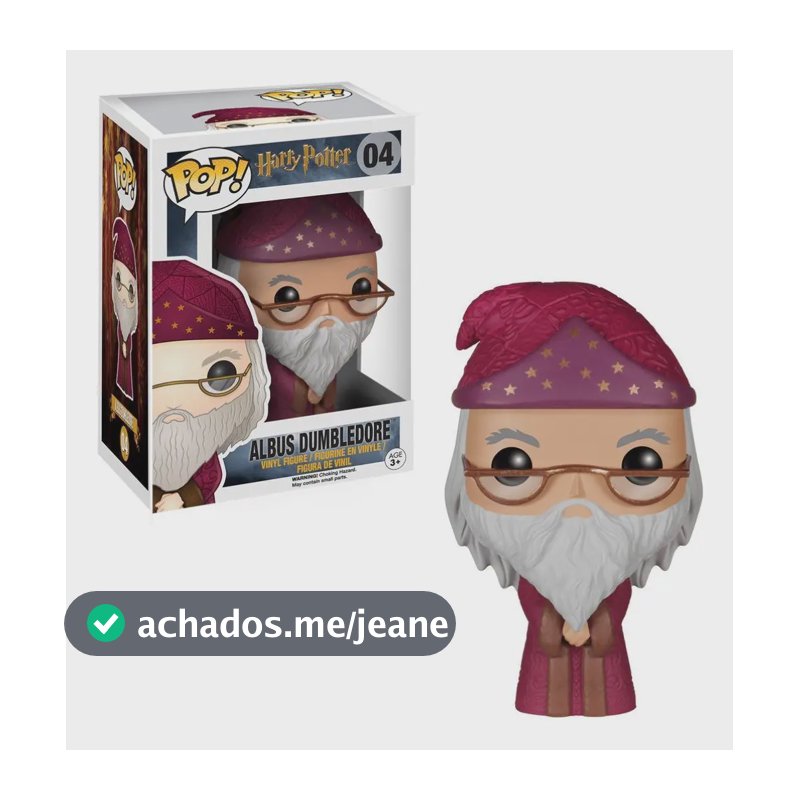 Boneco Funko Pop! Harry Potter - Alvo Dumbledore