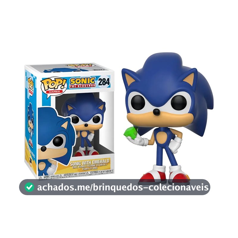 Funko Pop - Sonic C/ Esmeralda 284