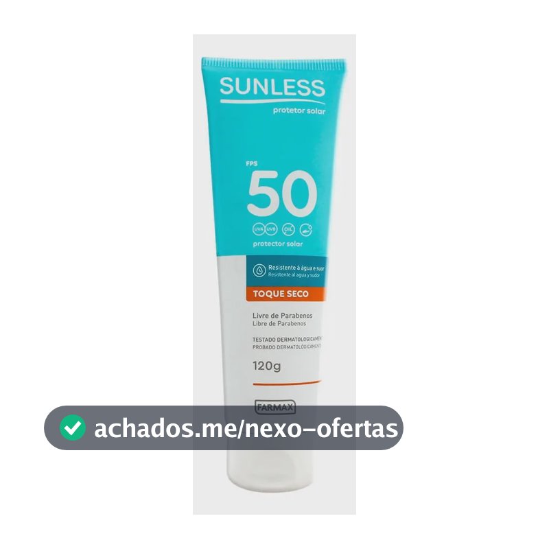 Prot Solar Fps50 Toque Seco Sunless Farmax 120g