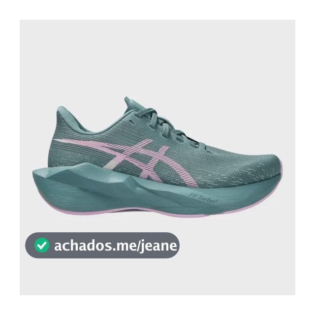 Tênis Feminino Asics Novablast 6 - Roxo/verde Roxo Liso 36 Br
