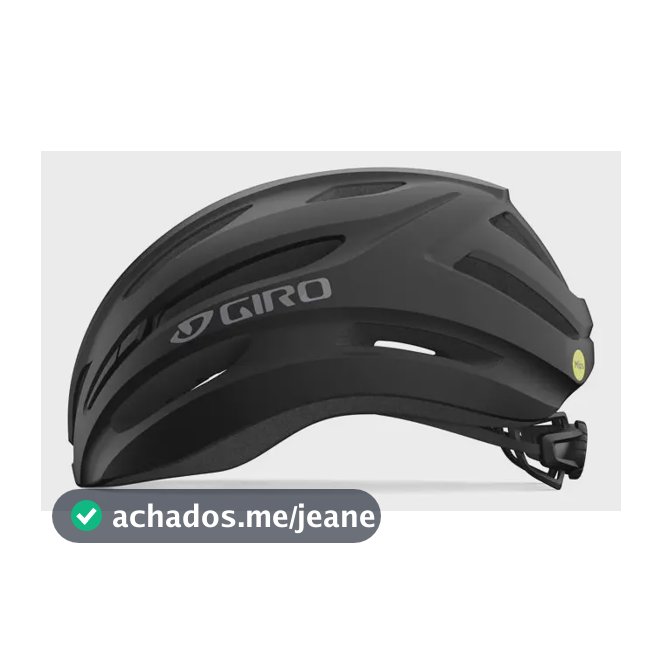 Capacete Ciclismo Giro Isode II Mips Cor Preto Tamanho Único 54 a 61cm