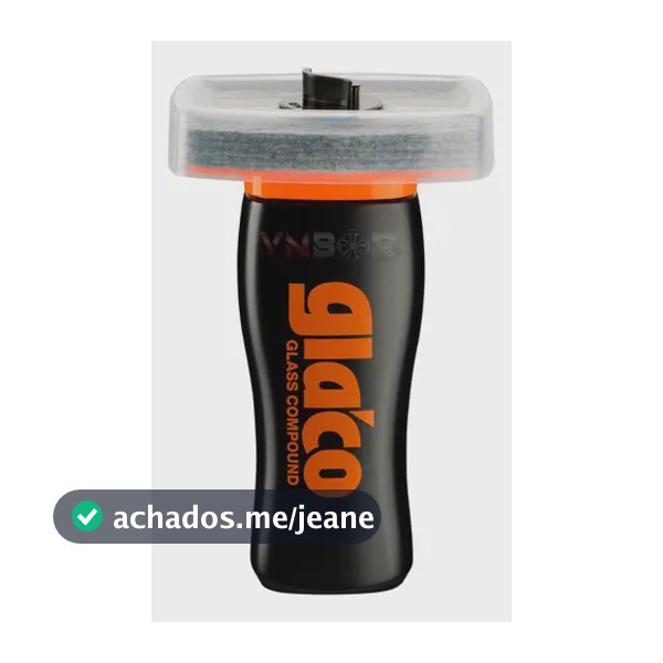 Soft99 Glaco Compound 100ml Limpador e Preparador de Parabrisas Incolor