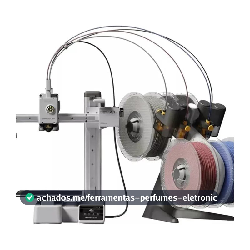 Impressora 3d Bambu Lab A1 Mini + Ams Lite (combo) Cor Prateado