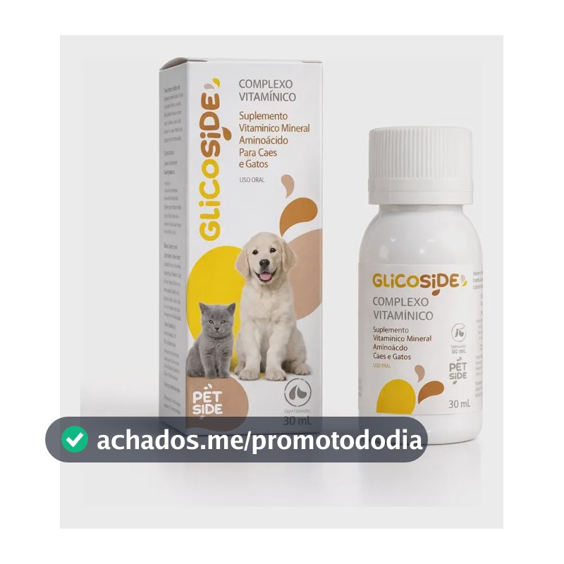 Suplemento Pet Aumenta Apetite Energia - Glicoside 60ml