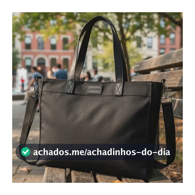 Bolsa Tote Daily Clear Gocase - Leve, Moderna E Minimalista
