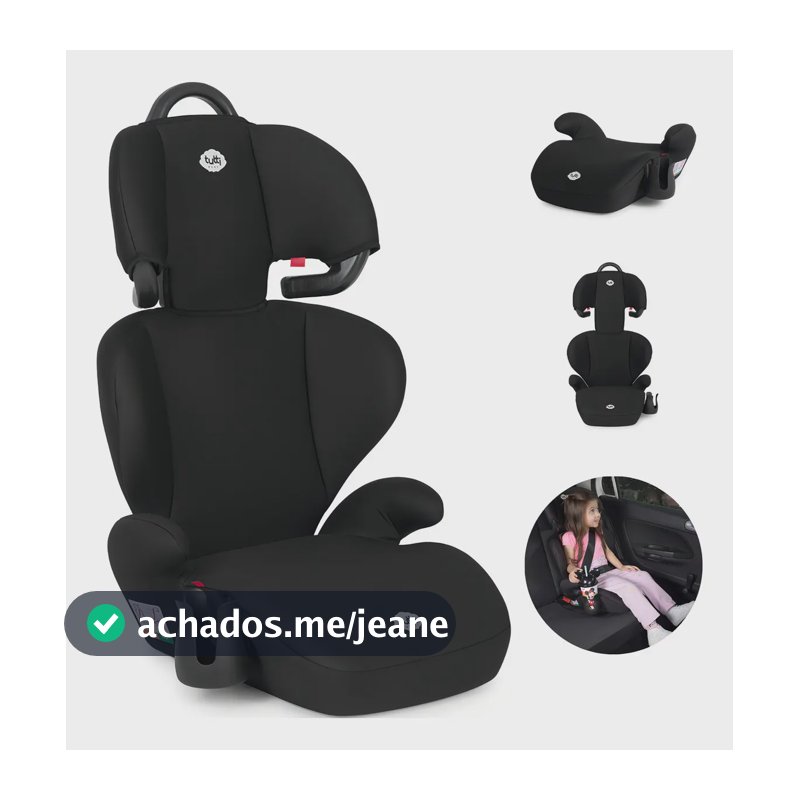 Cadeira De Carro Tutti Baby Delta Preta 15-36kg Pratica Cor Preto Cadeirinha