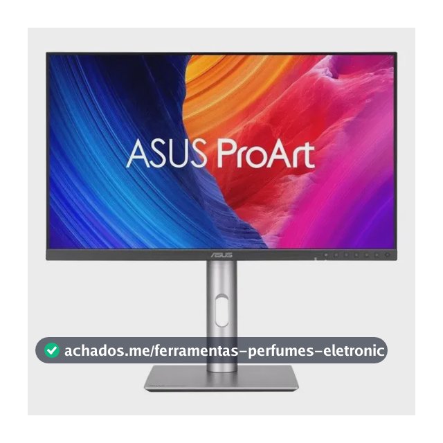 Monitor Profissional Asus Proart Pa278cgrv 27  Qhd 144hz Ips Cinza