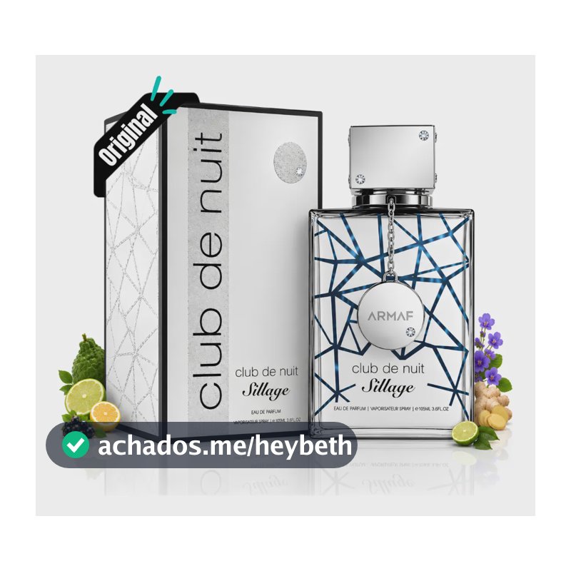 Perfume Árabe Armaf Club De Nuit Sillage Edp 105ml Masculino