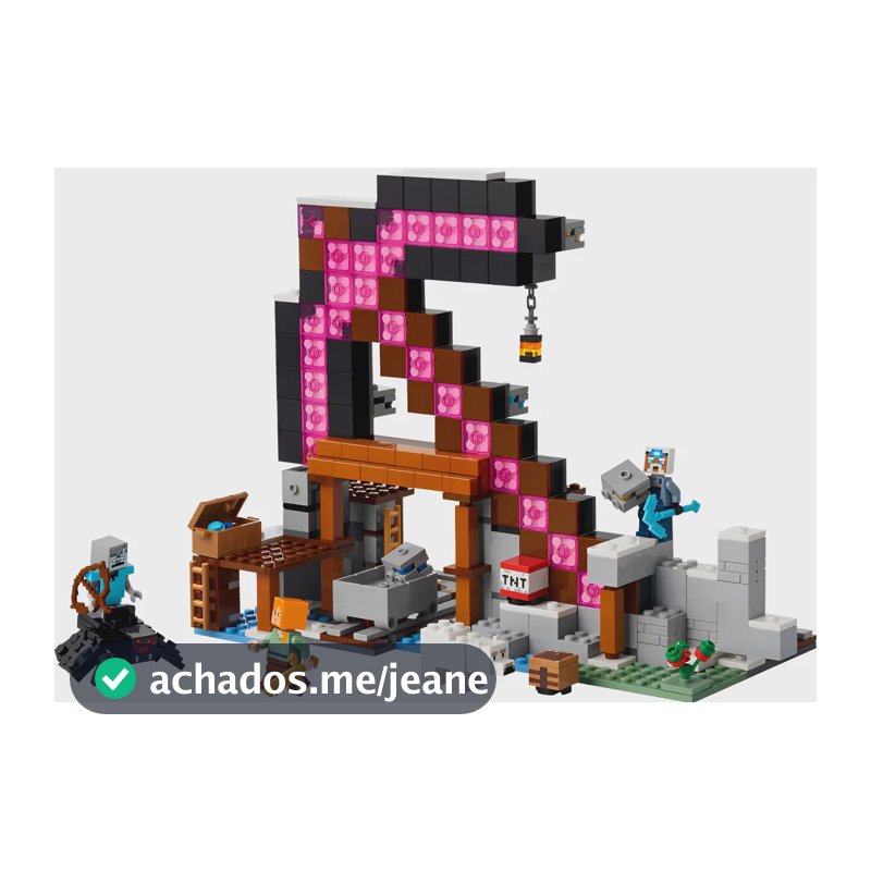 Lego Minecraft 21277 A mina do Pico
