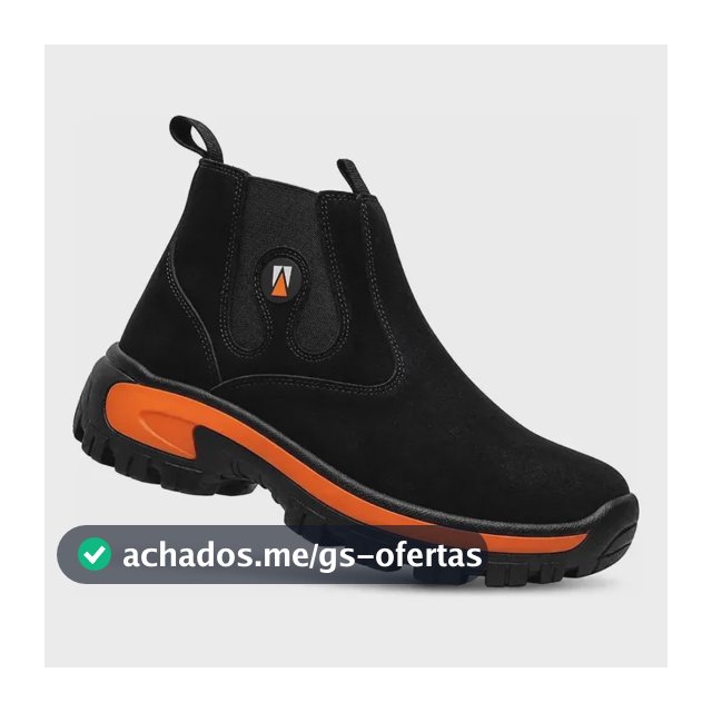Bota Coturno Adventure Couro Alta Qualidade 9830 Preto 39 Br