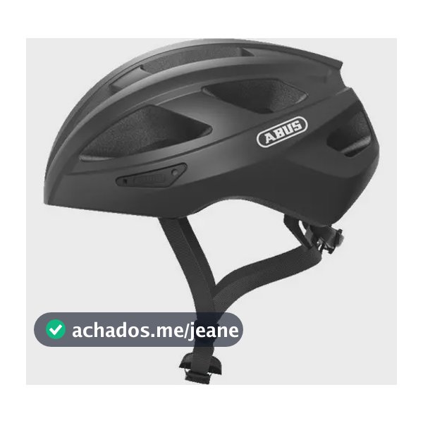 Capacete De Ciclismo Abus Macator Titan - Preto