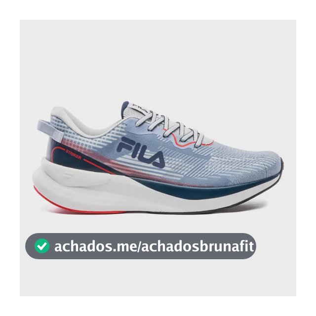 Tênis Fila Striker Masculino Estilo Esportivo Confortável