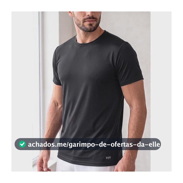 Camiseta Masculina Poliamida Academia Corrida Trifil By Lupo