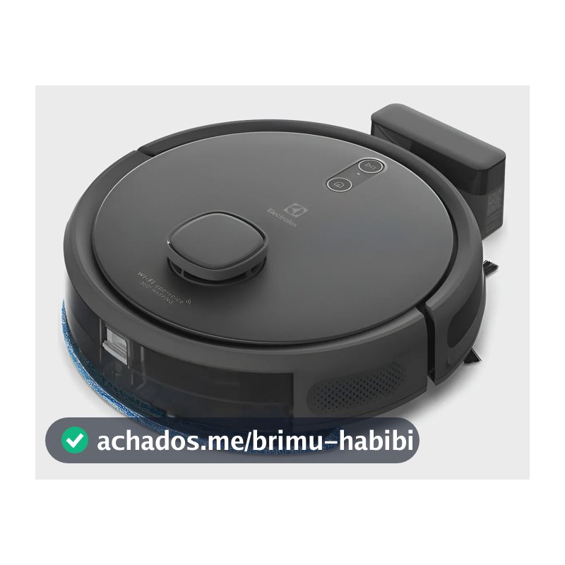 Robô Aspirador Electrolux Wi-fi Até 1h40 Mapeamento Erb60 Bivolt