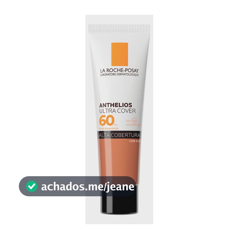 Protetor Solar Facial com Cor FPS 60, Anthelios Ultra Cover La Roche-Posay, 30g
