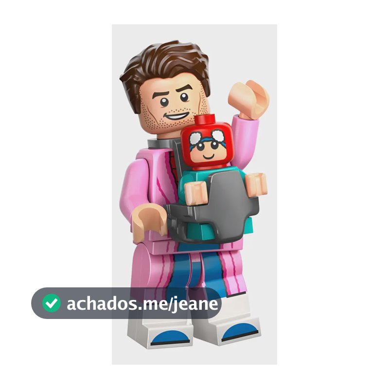 Lego 71050 Aranhaverso Minifigura Peter B. Parker / Mayday 1 Peter B. Parker / May Mayday Parker