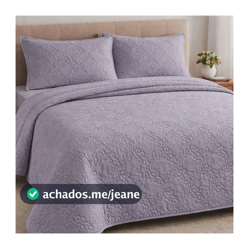 Cobre Leito Cinza Queen Matelado Ultrassônico Desenho Elegante Alta Qualidade