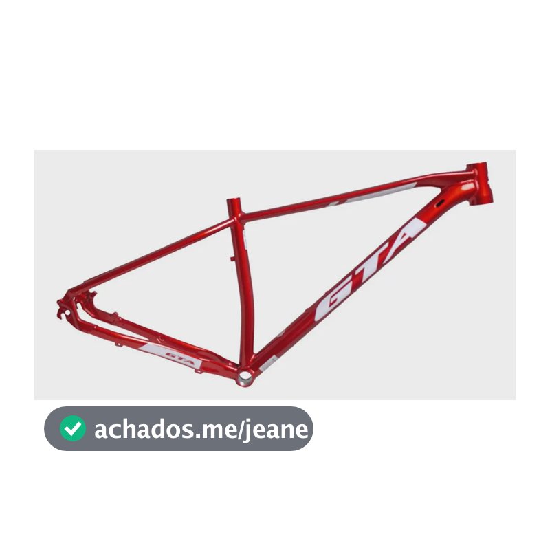 Quadro Mountain Bike GTA Climb Alumínio para Aro 29, Vermelho