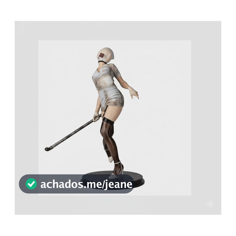 Boneco Silent Hill 2 Nurse Booble Head Enfermeira Konami