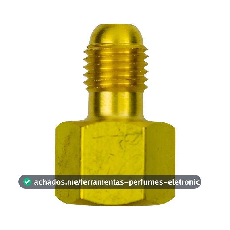 Adaptador Porca Regulador N2 Manifold Refrigeração