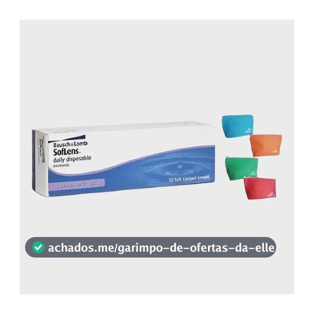 Lente De Contato Diária Soflens Daily 30 Unidades Bausch