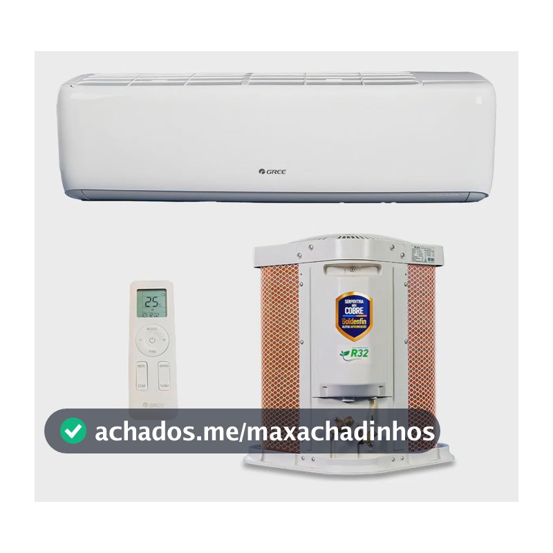 Ar Condicionado Split Gree 9000 BTU Inverter Wi-Fi Frio 220V R32