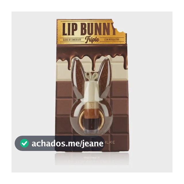 Gloss Labial Lip Bunny Triple - Fran By Franciny Ehlke Marrom