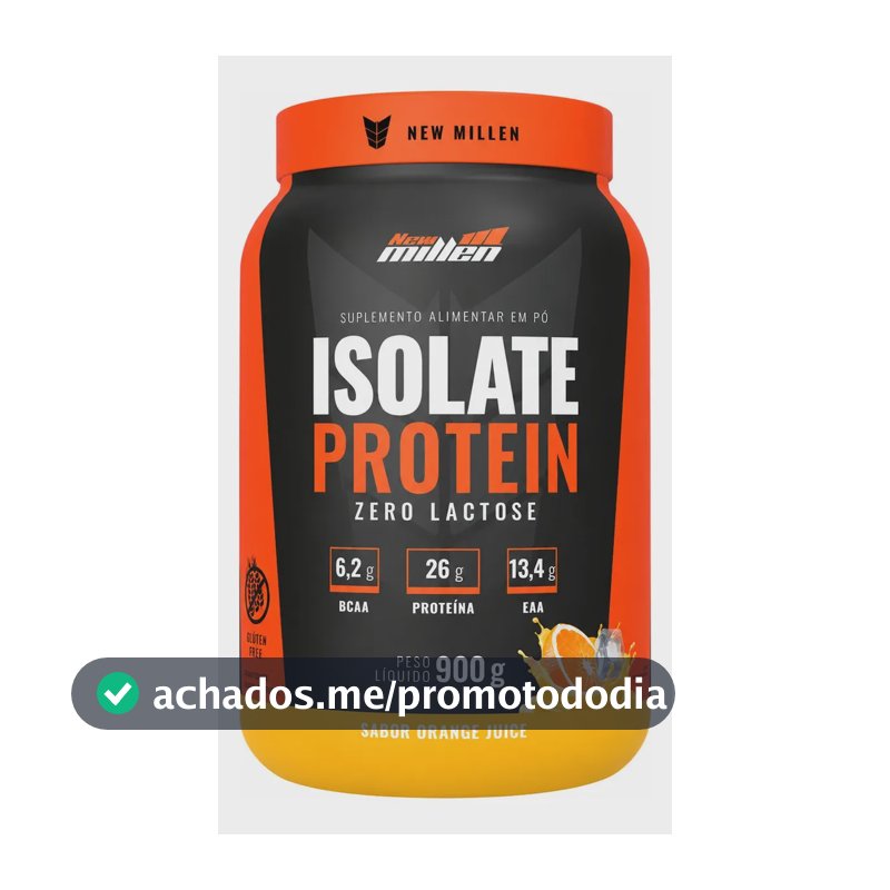 Whey Isolado 900g Suco de Laranja - New Millen