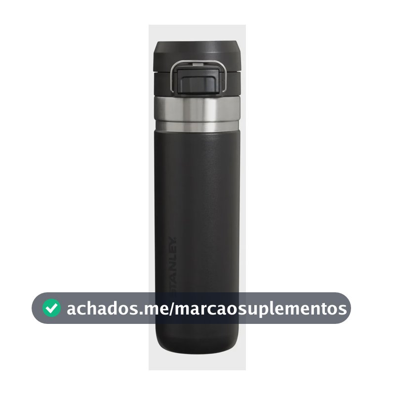 Garrafa Térmica Quick Flip Stanley Preto 710ml