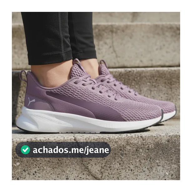 Tênis Feminino Flyer Lite 3 Bdp Puma Roxo Liso 37 Br