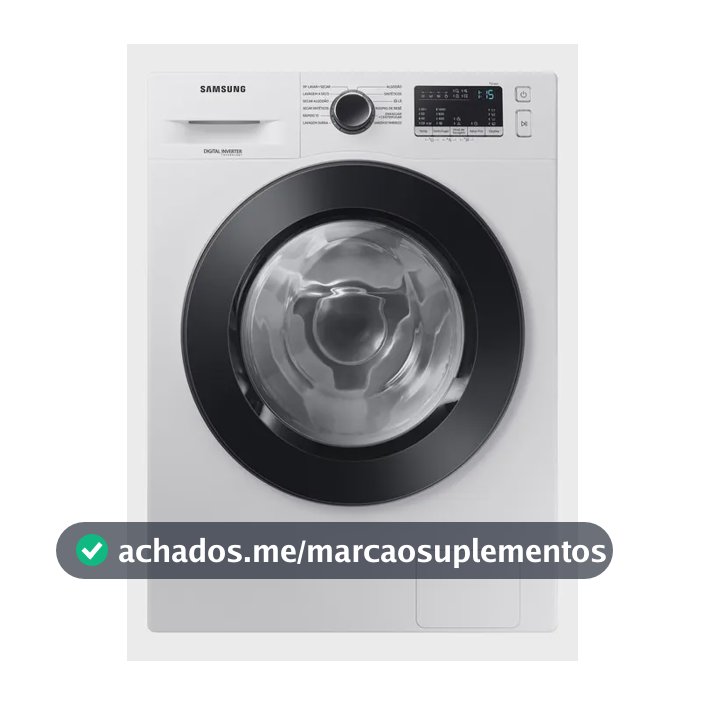 Lava E Seca Samsung Wd11m Com Digital Inverter Branca 11kg Cor Branco