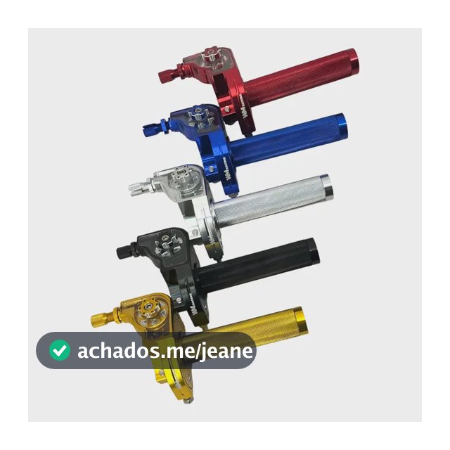Punho Rápido Alumínio Wmracing -modelo Novo-crf/titan/fan/cg