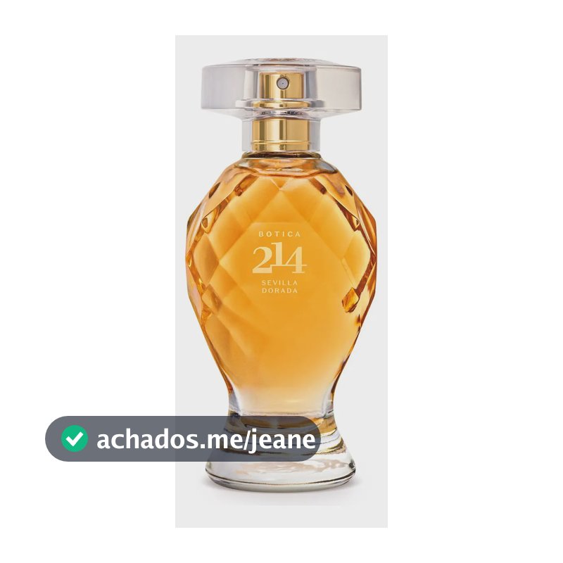 O Boticário Eau de Parfum botica 214 Sevilla Dorada 75 ml