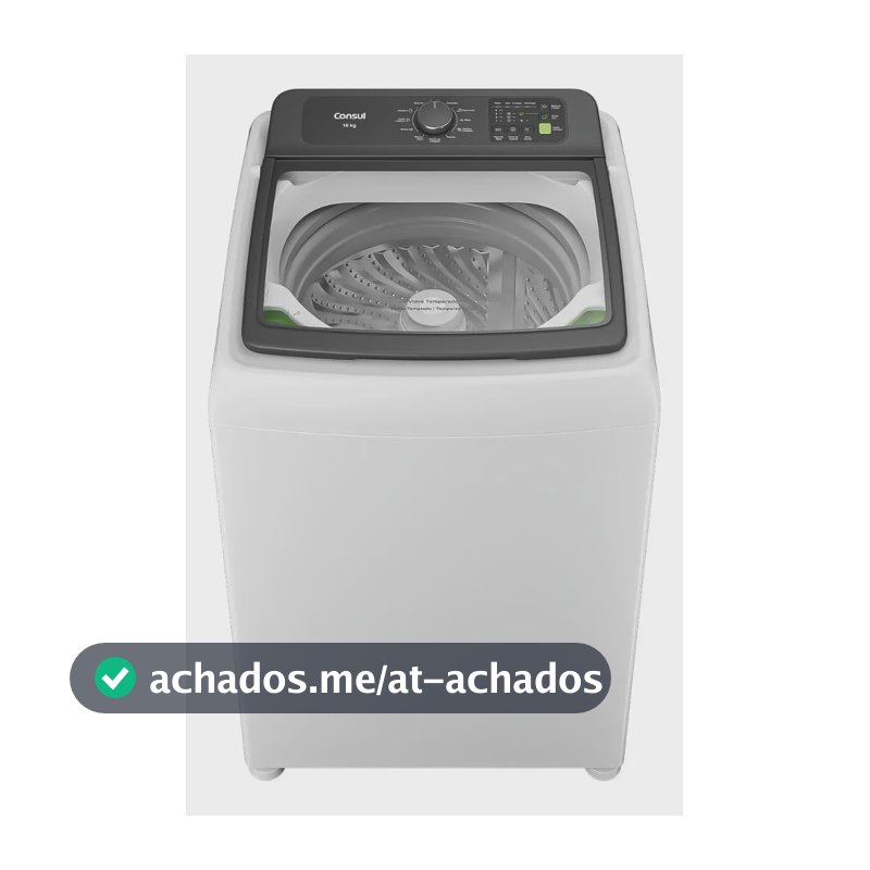 Máquina de Lavar Consul 16Kg cor branco com Modo Eco CWN16AB