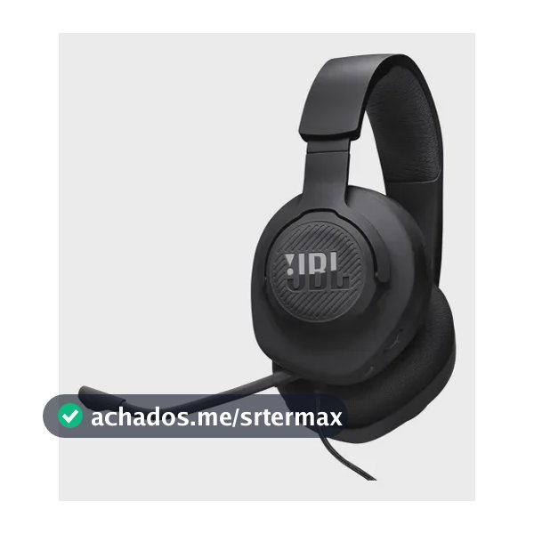 Fone de Ouvido JBL Quantum 100M2 Gamer Over-ear com Microfone Removível para PS4 e PS5